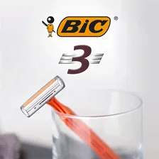 Бритва мужская одноразовая BIC 3 Sensitive Пауч x4