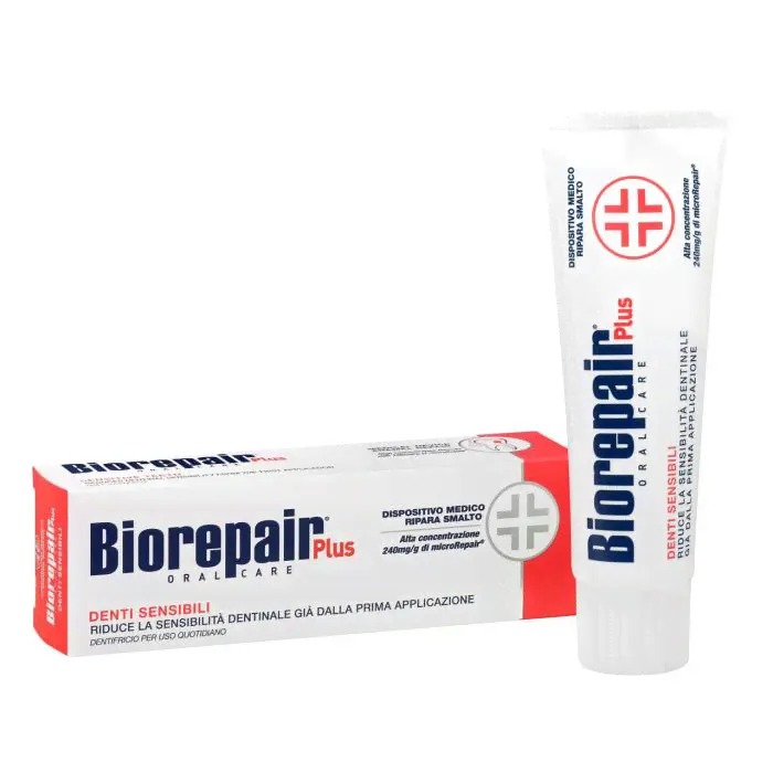 Biorepair Sensitive Plus зубная паста для чувствительных зубов (75 мл)-0