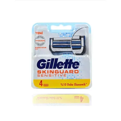 Gillette FUSION SKINGUARD SENSITIVE (4шт) EvroPack orig СП-1