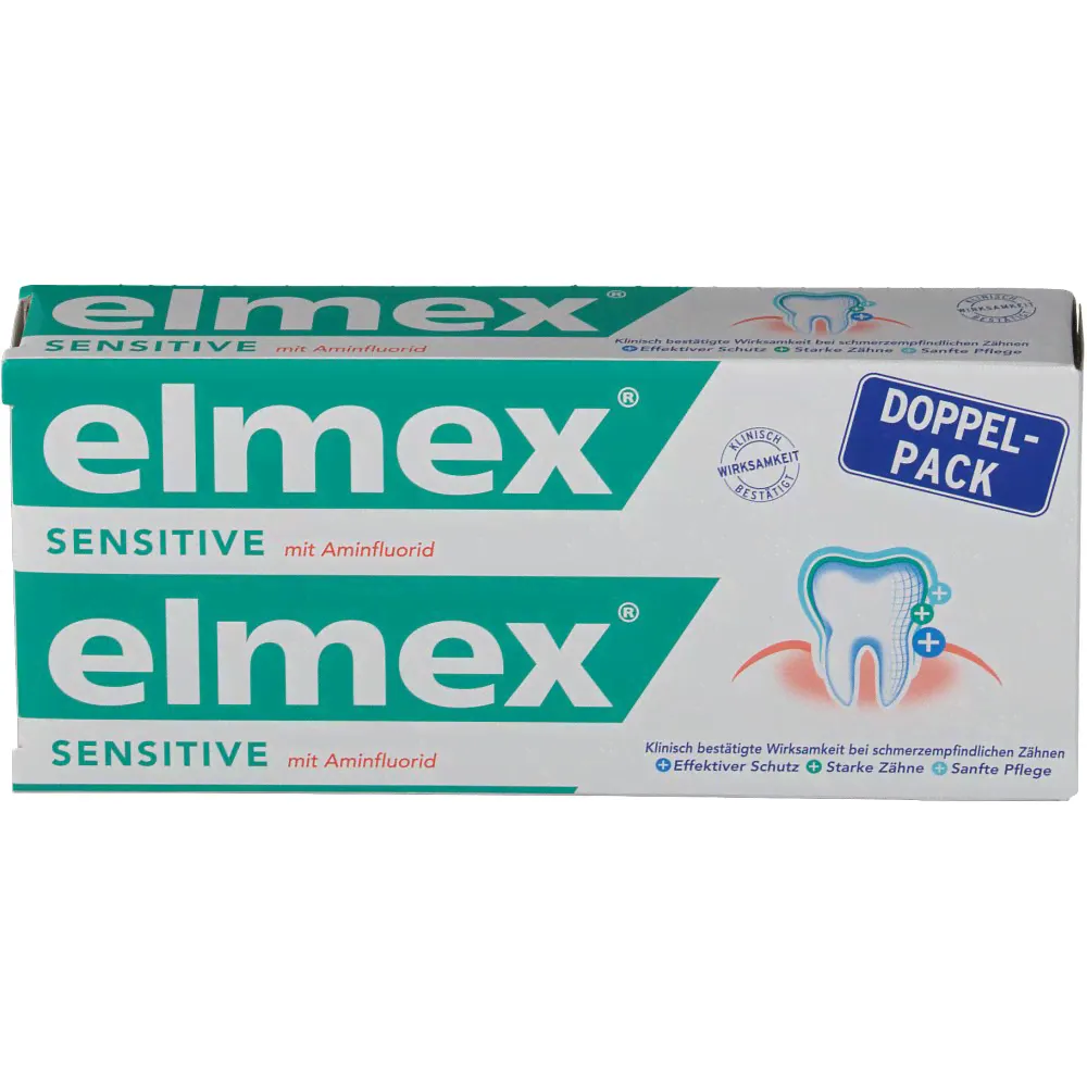 Зубная паста ELMEX Sensitive, двойная упаковка-0