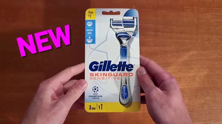 Gillette SkinGuard Champions League - Unboxing