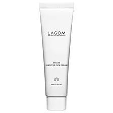 Успокаивающий барьерный крем с центеллой Lagom Cellus Sensitive Cica Cream