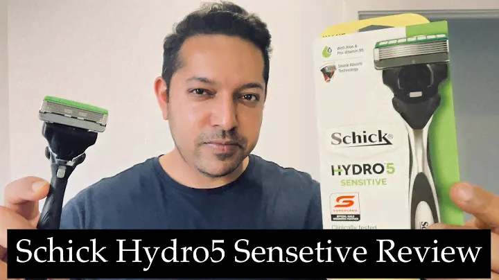 Best Cartridge Razor for Sensitive Skin 4K | Schick Hydro 5 Sensitive Razor | ​⁠