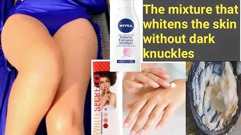 MIXING WHITE SECRET CREAM WITH NIVEA | How to use white secret without side effect