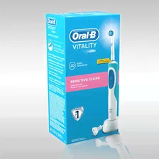 BRAUN Oral-B Vitality Sensitive, белый/голубой