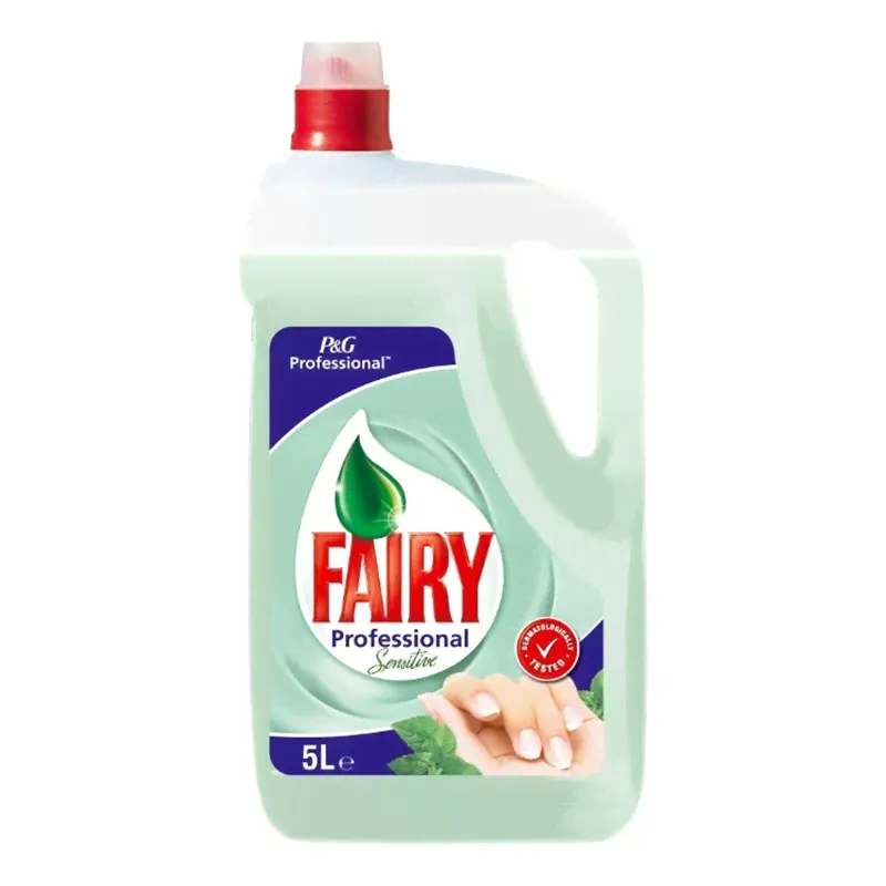 Средство для мытья посуды Fairy (Фейри) Sensitive, жидкое, 5 л-0