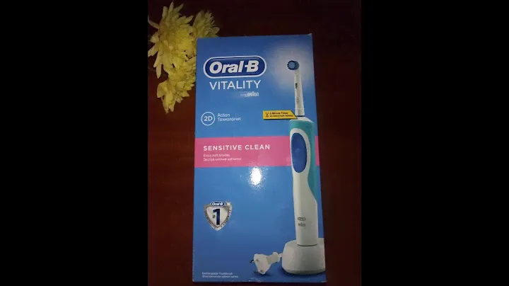 Обзор Электрической зубной щетки ORAL-B BRAUN Vitality Sensitive/D12