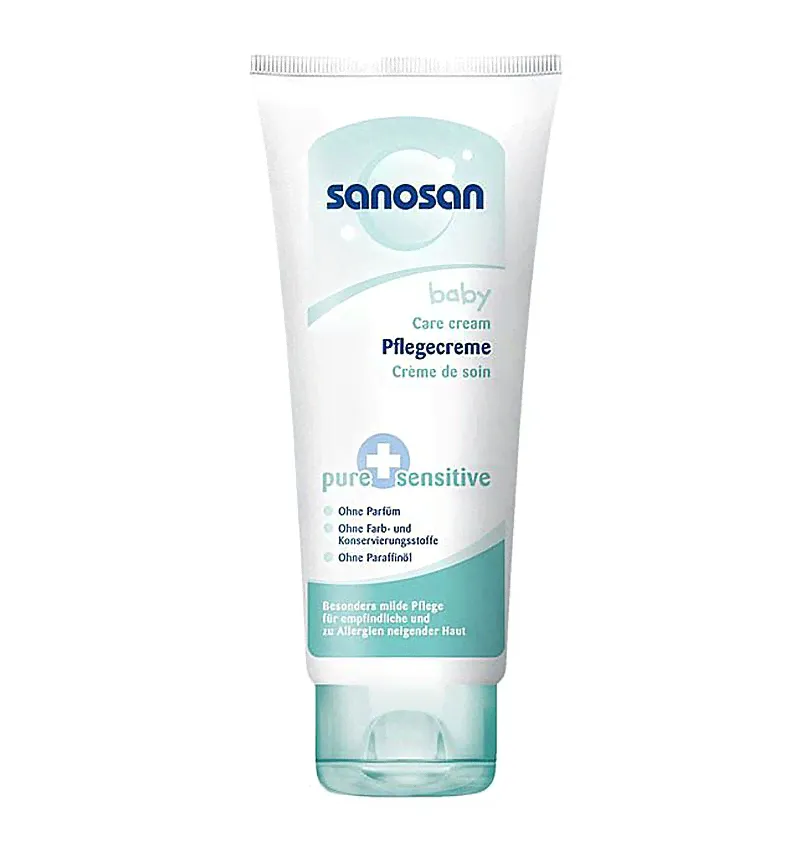 Крем Sanosan Детский pure+sensitive, 100 мл-0