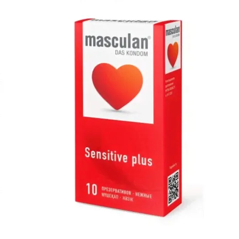 Презервативы Masculan Sensitive plus 10 шт.