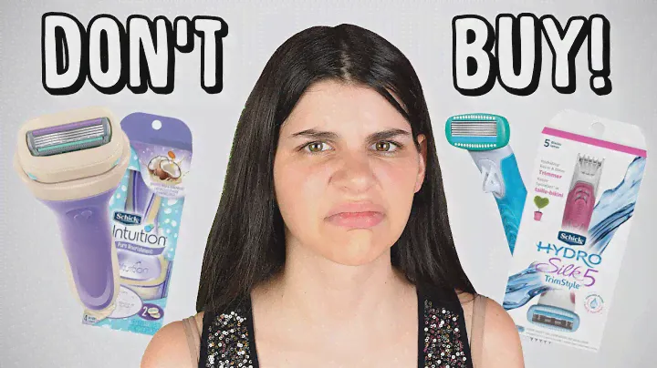 THE ABSOLUTE WORST Razors to Buy! Schick Intuition, Gillette Venus, and BIC!