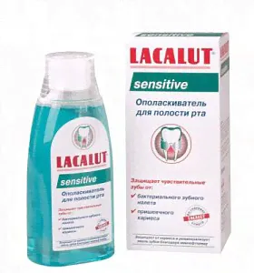 Lacalut Ополаскиватель для полости рта Sensitive 300 мл-0