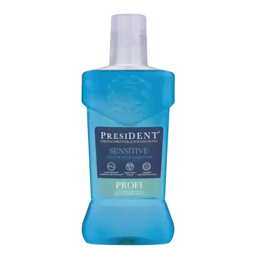 President Sensitive plus Ополаскиватель полости рта 250 мл-0