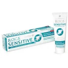 R.O.C.S. Sensitive - Зубная паста, Восстановление и Отбеливание, 94 гр.
