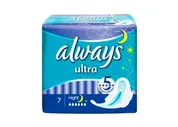 Прокладки "Always"sensitive ночные 6капель 7шт(2)
