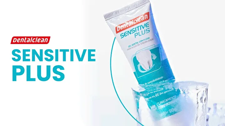 Gel dental Sensitive Plus - Inibe a sensibilidade dos dentes