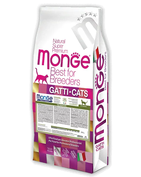 MONGE Cat Sensitive с чувствительным пищеварением-0
