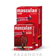 Презервативы нежные MASCULAN Classic 1 Sensitive 3 шт.