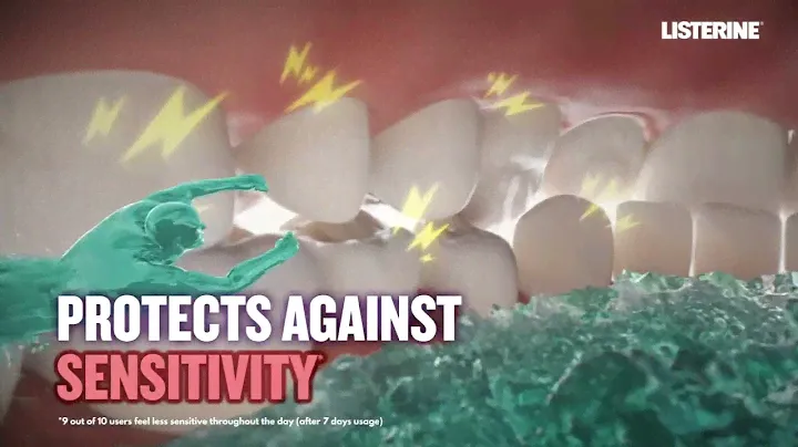 All-day protection against tooth sensitivity with LISTERINE® Total Care Sensitive