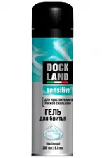 DOCKLAND, Гель для бритья Sensitive 200 мл DOCKLAND
