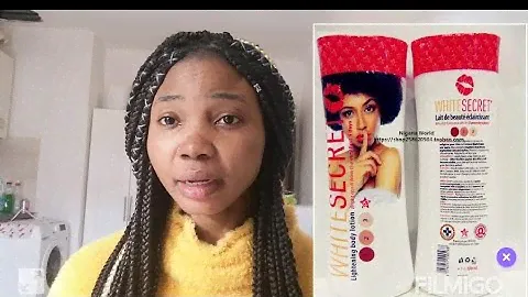 White Secret lightening lotion (five days) honest review