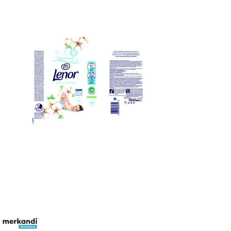 LENOR SENSITIVE ХЛОПОК СВЕЖИЙ КОНДИЦИОНЕР ДЛЯ БЕЛЬЯ 1200 МЛ-0