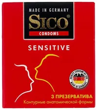 Презервативы Sico Sensitive (3 шт.)