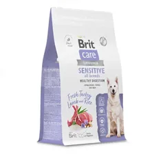 Корм сухой для собак Brit Care Superpremium Sensitive для всех пород с индейкой, ягненком и рисом (12 кг)